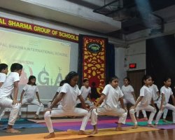 International Yoga day celebration year 24-25